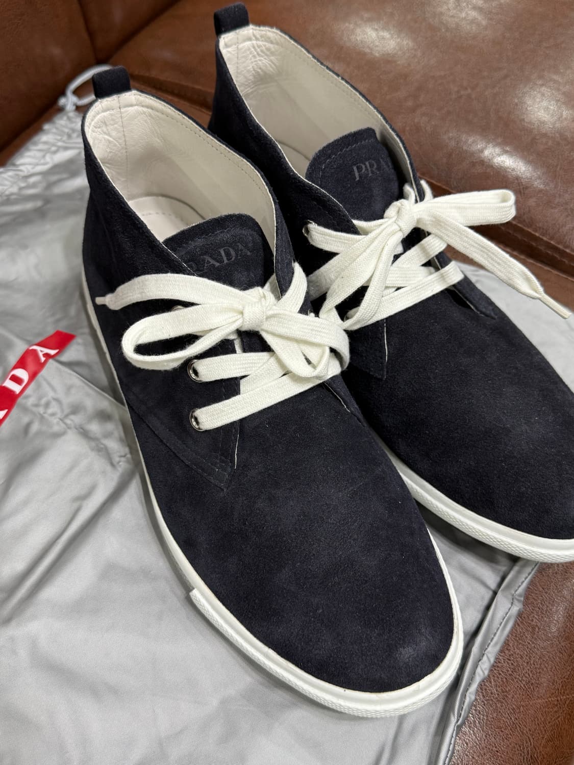 PRADA SPORT 스웨이드 처카부츠 255-260 상품이미지2