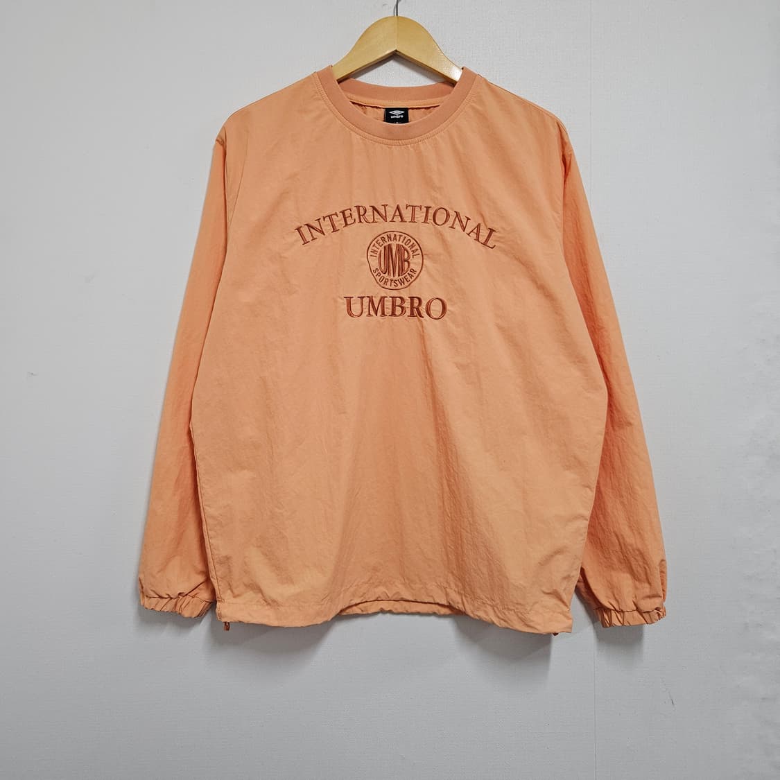 S 오버핏 엄브로 코랄 우븐 웜업 상품이미지2