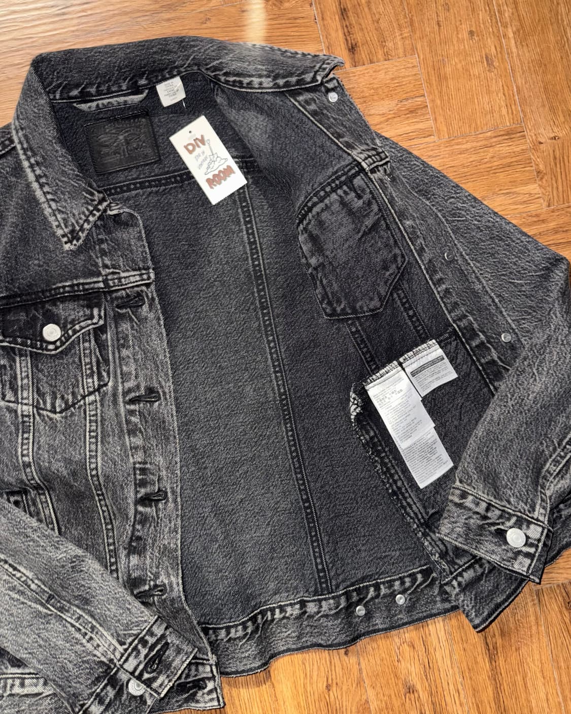 리바이스 블랙데님자켓  상품이미지5