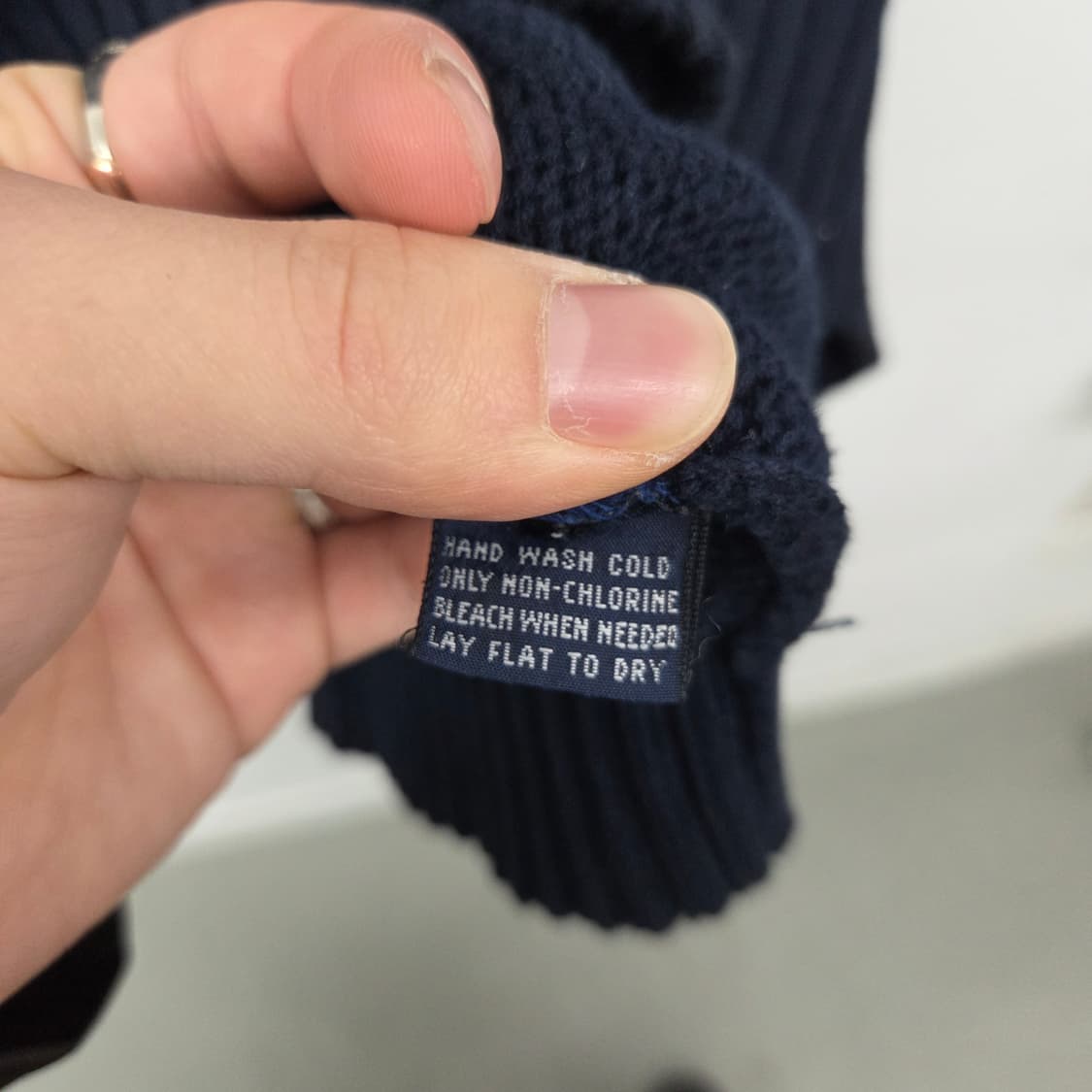 폴로 랄프로렌 브이넥 니트 남L 상품이미지5