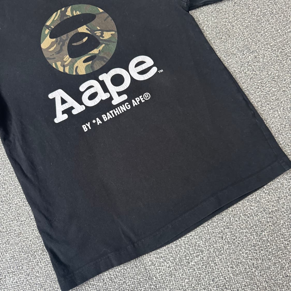 에이프 Aape 사루 카모 반팔 상품이미지3