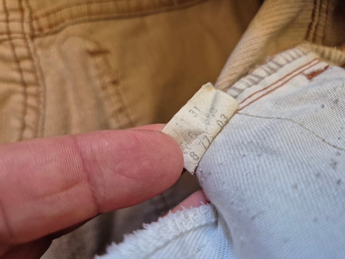 70s Levi's 646 벨바텀 코듀로이 부츠컷 팬츠 상품이미지10
