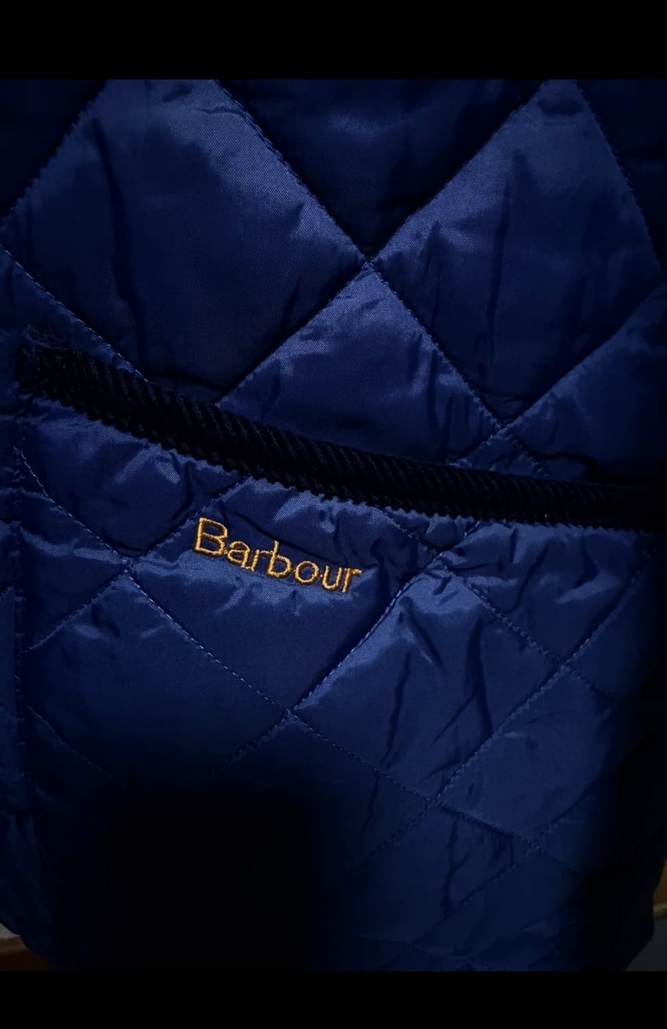 바버 어거스틴 퀼팅 자켓 L 블루 (105) 상품이미지4