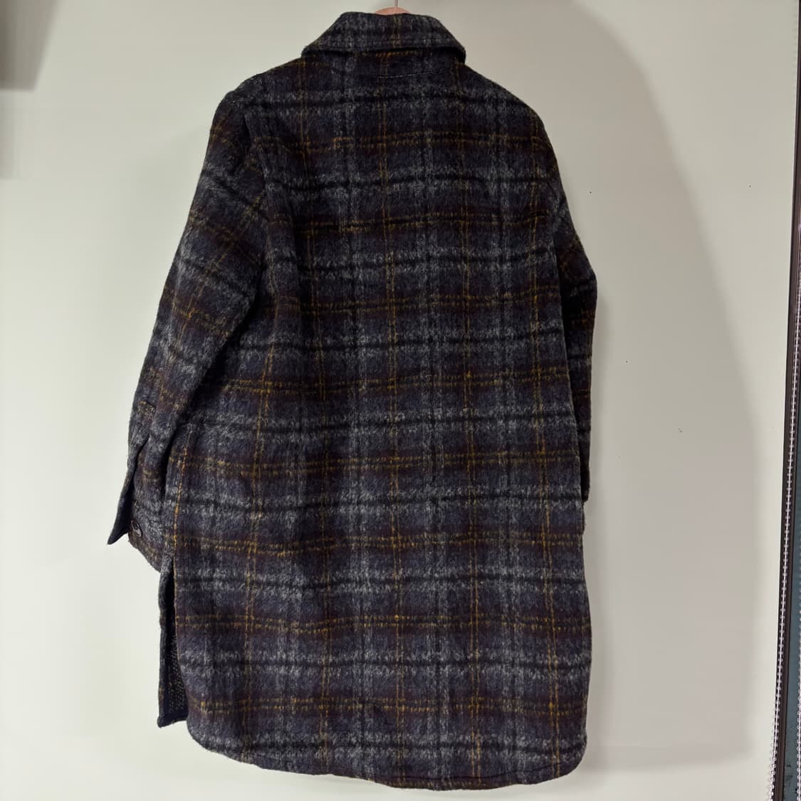 우먼FREE KOOKAI 쿠카이 체크 울 코트 상품이미지2