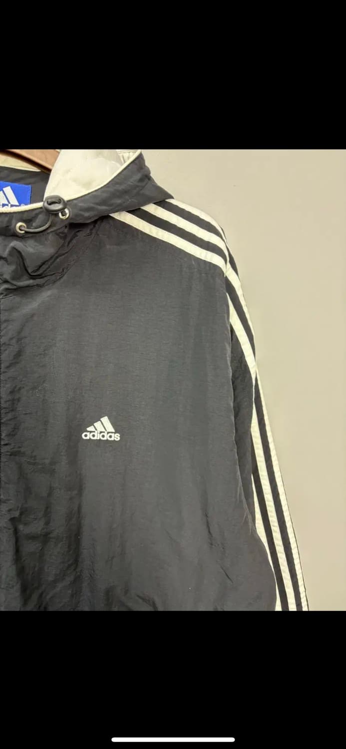 아디다스 올드스쿨 후드 누빔점퍼 H1055 상품이미지4