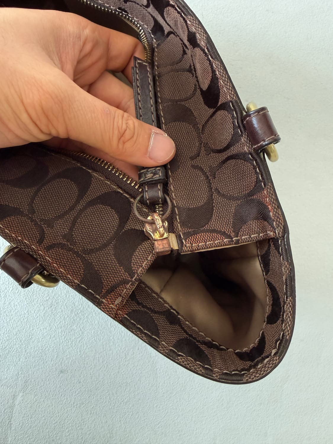 코치(COACH) Y2K 패치워크 숄더백 상품이미지8