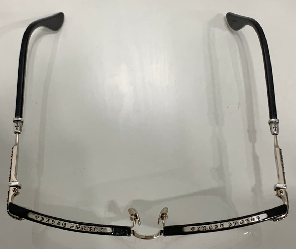 크롬하츠 버티컬스마일2 안경 [BK/GP] 블랙&골드 상품이미지4