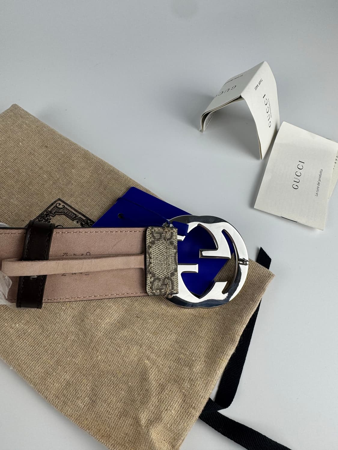 구찌 GG 수프림 벨트 (새 상품) 상품이미지7