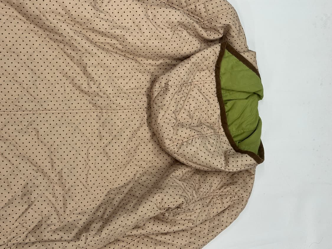 🍰도트 살구맛 리버시블 아우터🍰 러블리 큐티 일본 빈티지 그런지 히피 상품이미지6