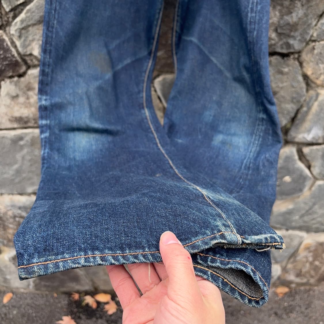 90s 드님 Denime 어센틱 스트레이트 데님 팬츠 상품이미지5