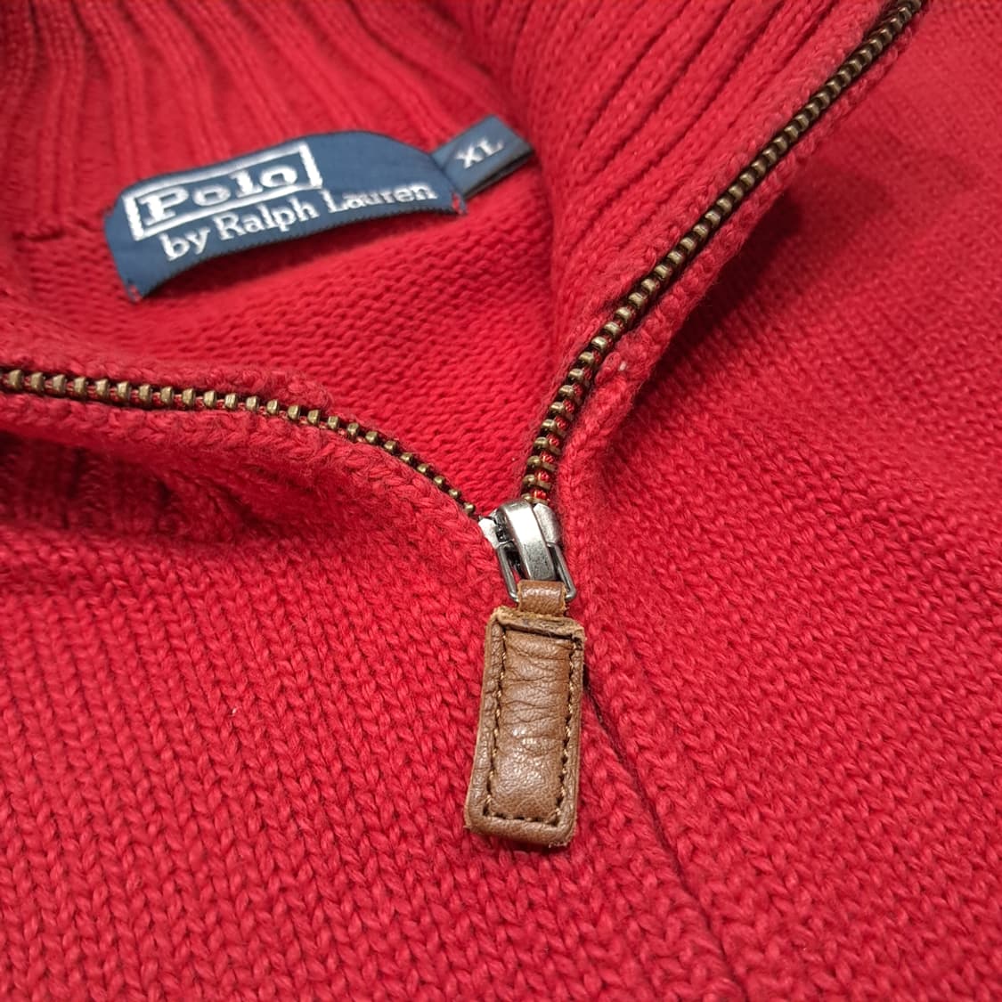 CL028 폴로 랄프로렌 유럽판 2way 드라이버즈 니트 집업 상품이미지5