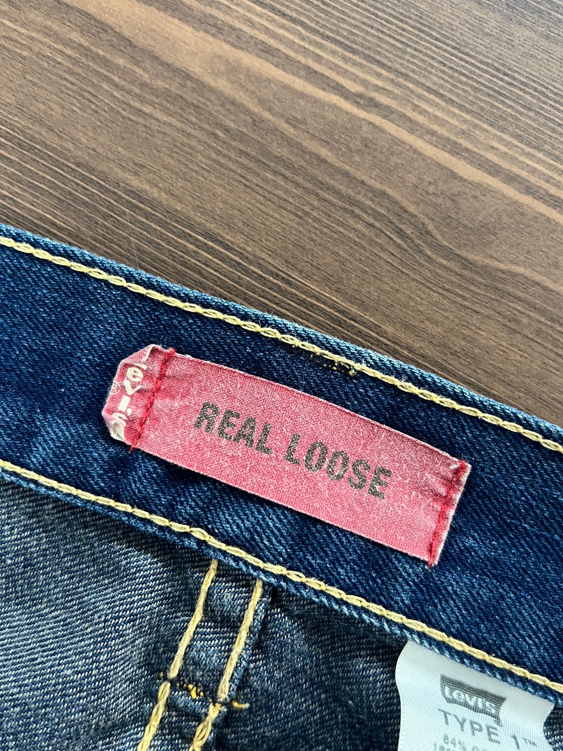 00s Levis 리바이스 Type1 루즈핏 데님 팬츠 상품이미지7