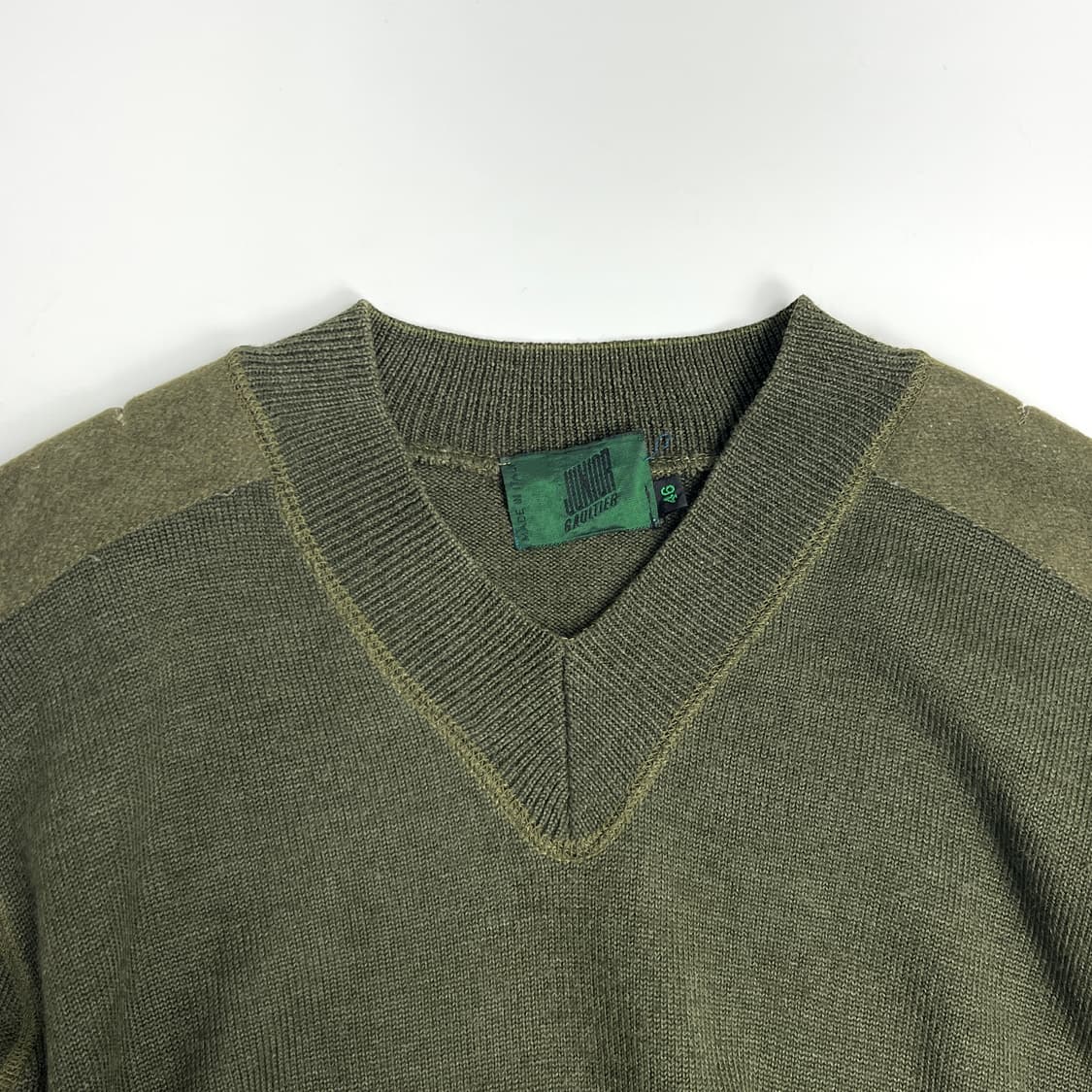 장 폴 고티에 주니어 헤비 울 밀리터리 니트 상품이미지7
