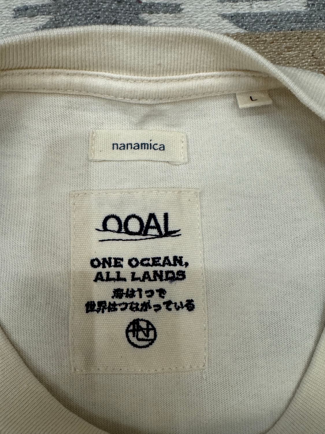 [L][105] 나나미카 OOAL L/S 그래픽 티셔츠 상품이미지3