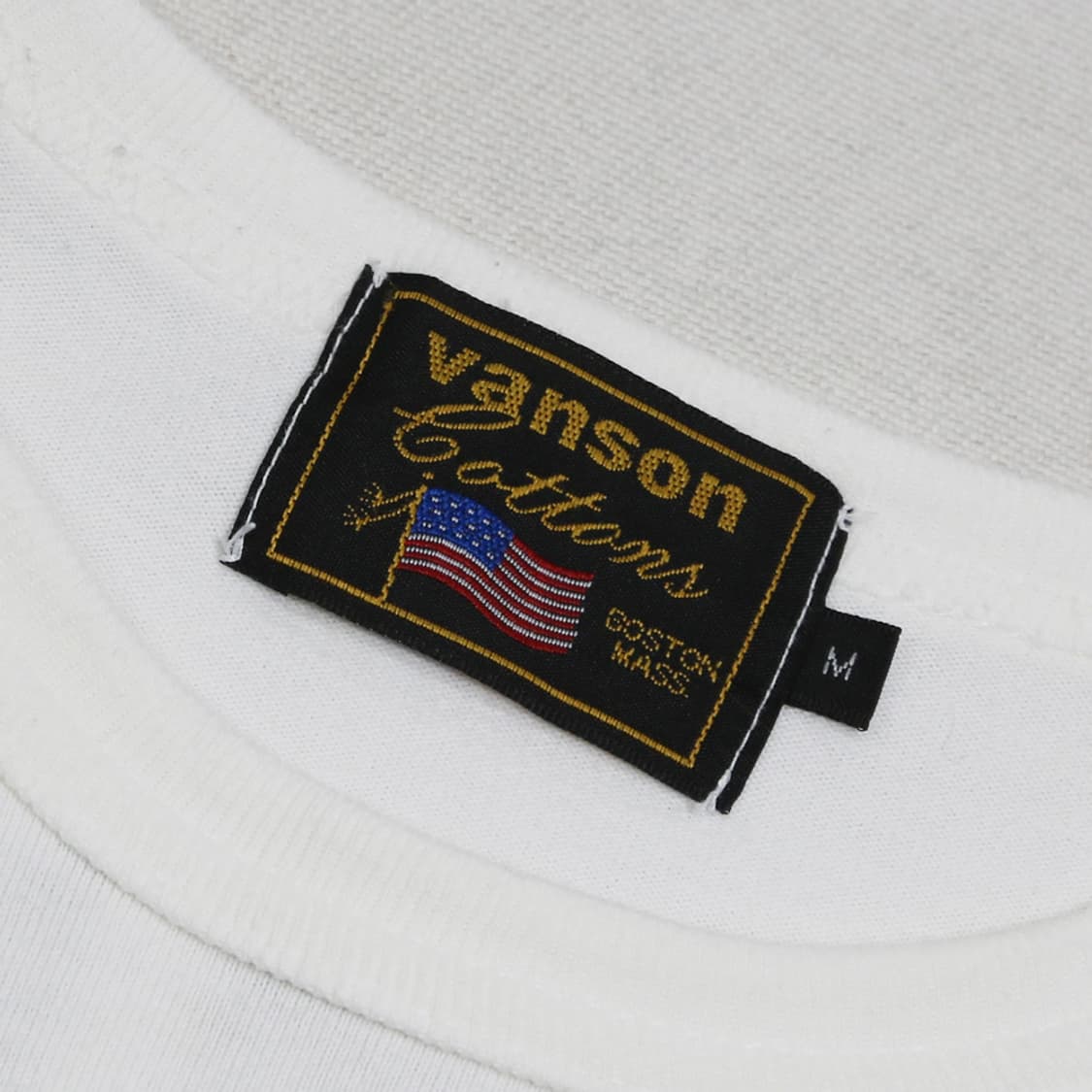 (착용컷) vanson 자수 롱 슬리브 (남성용 M) 상품이미지5