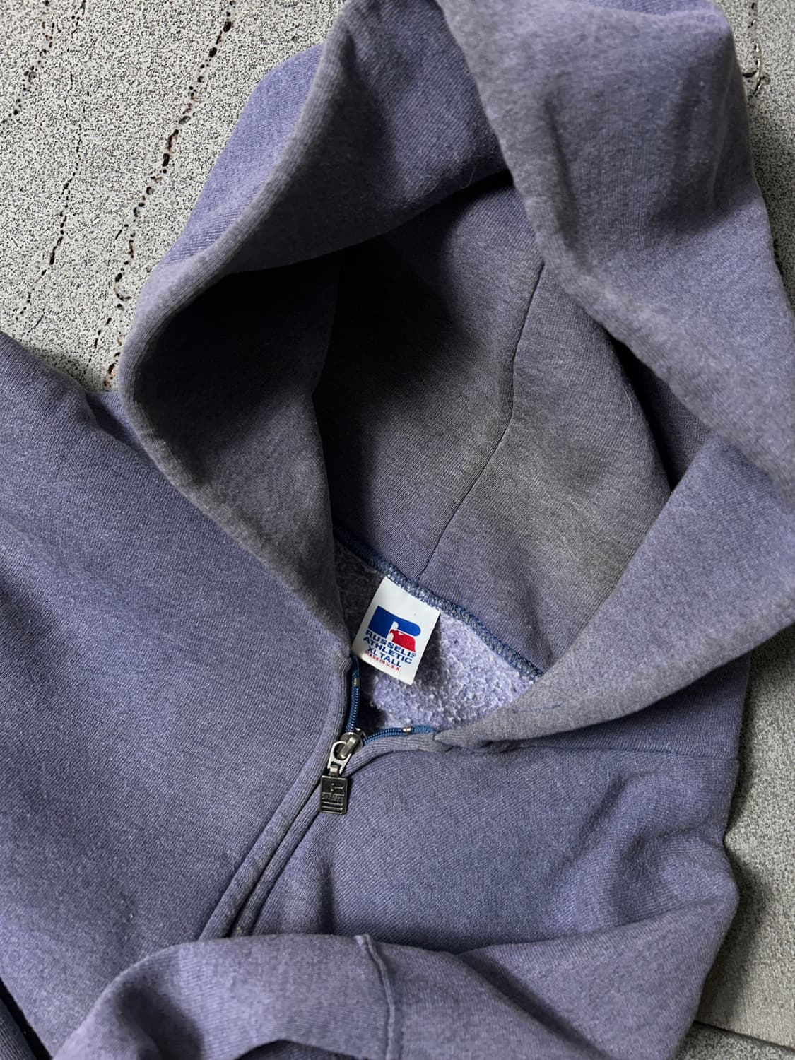 USA 90년대 추정 러셀 애슬레틱 후드집업 판매 상품이미지3