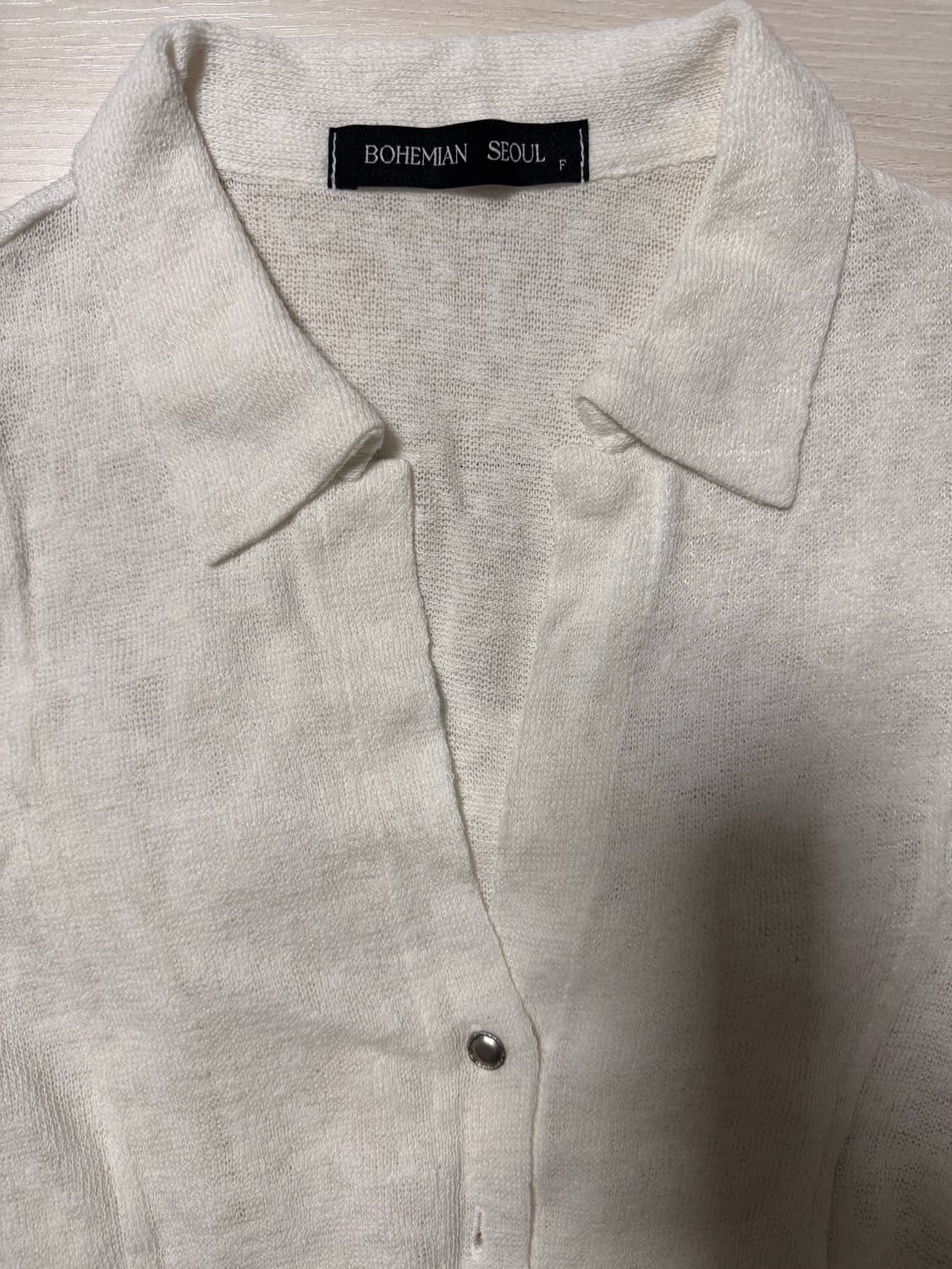 보헤미안서울 코튼 셔츠 상품이미지3