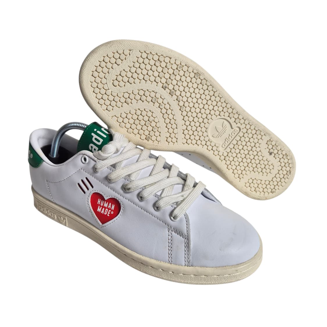 240) adidas 아디다스 x 휴먼메이드 스탠스미스 화이트 그린 상품이미지2