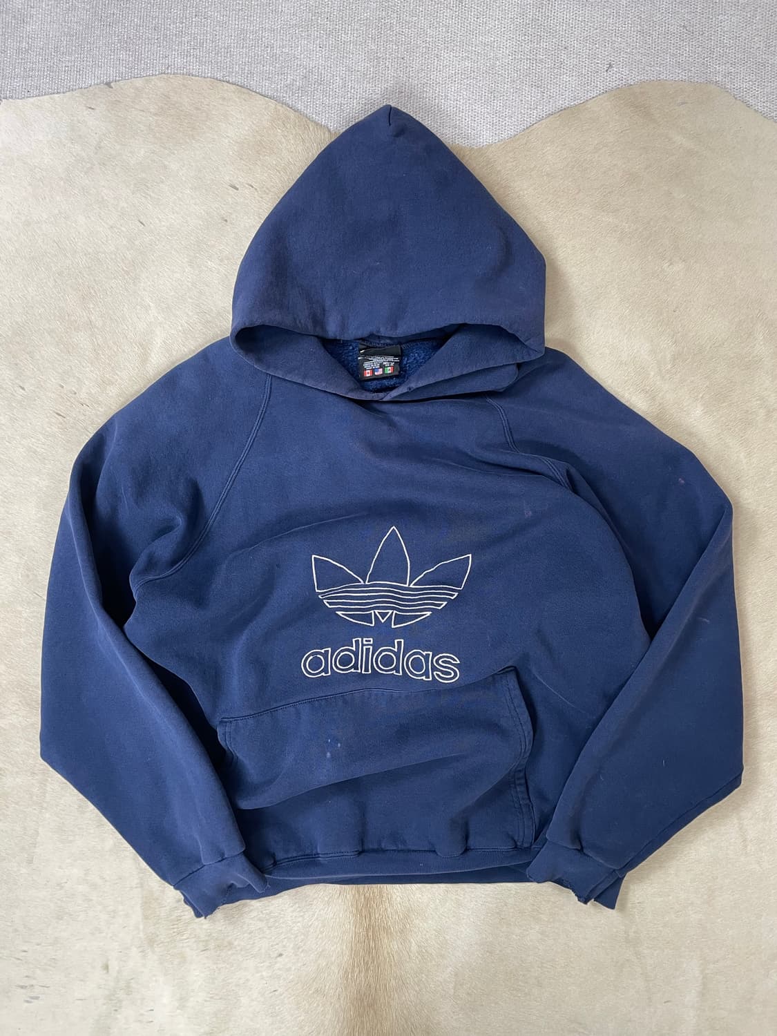 90's 아디다스빅오버후드 상품이미지1