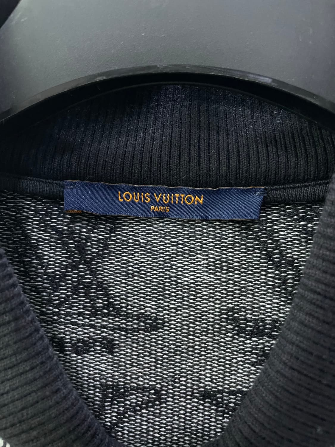 XL / 루이비통 카툰 니트 집업 블루종 상품이미지3