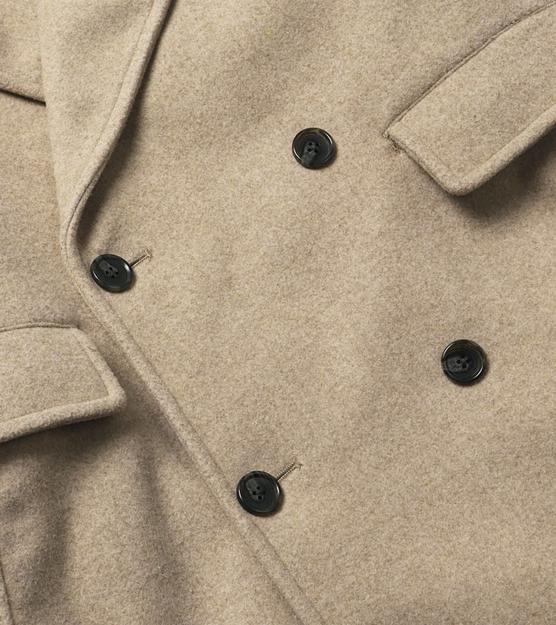 BEAMS - LOOSE WIDE PEA COAT 상품이미지7