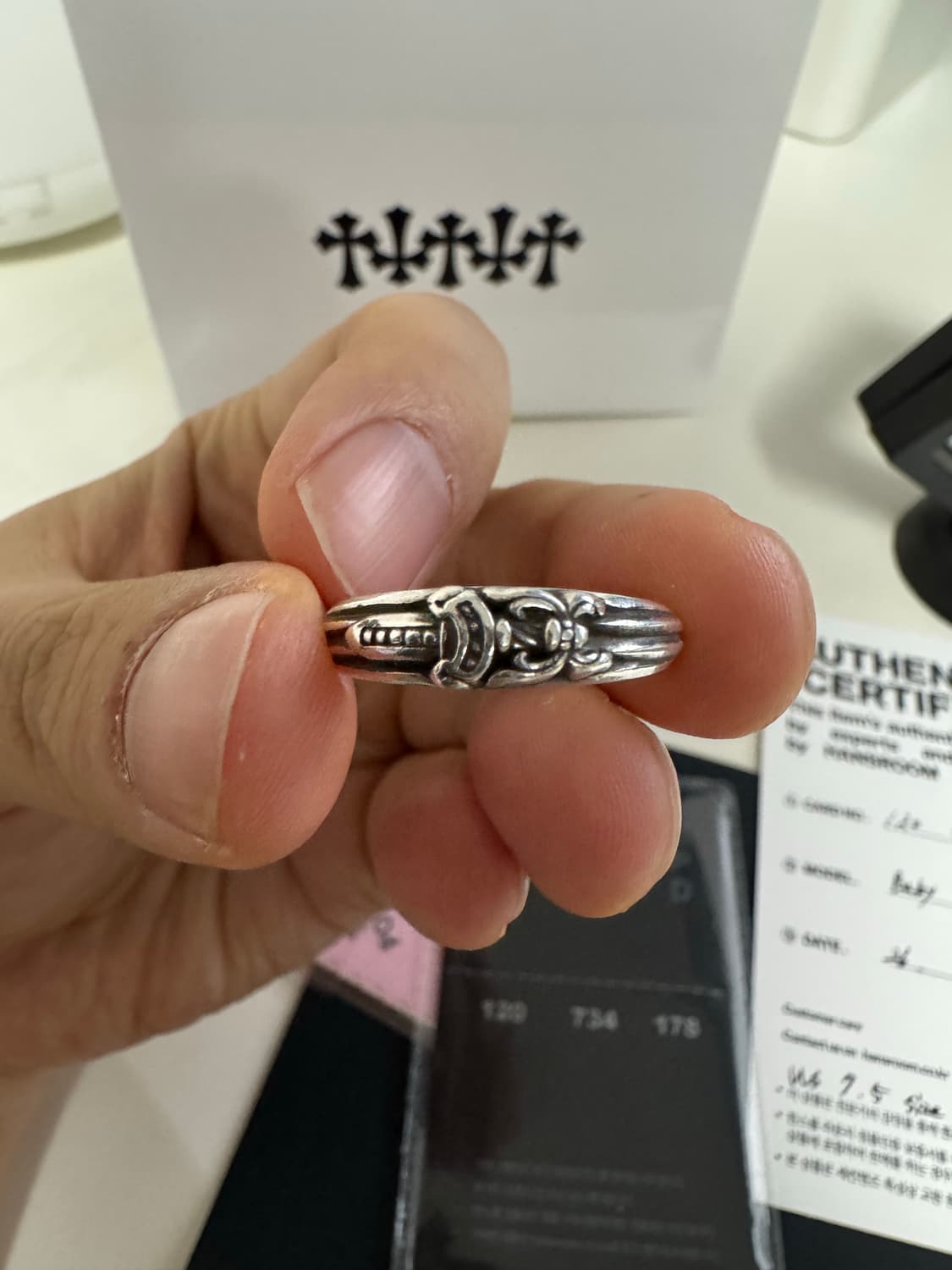 크롬하츠 베이비대거링 us 7.5 상품이미지2