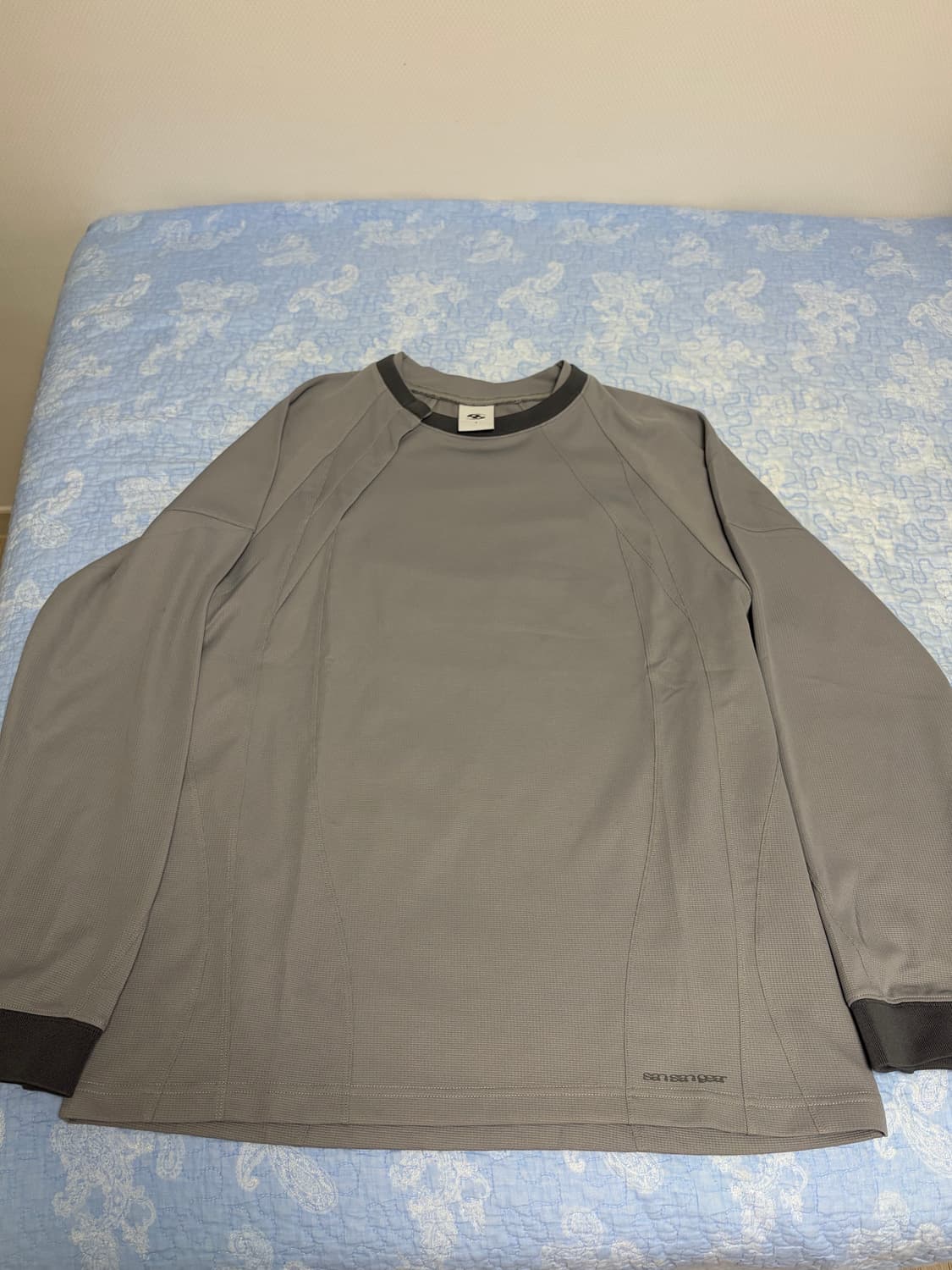 [4] 산산기어 플래킷 롱슬리브 그레이 상품이미지2