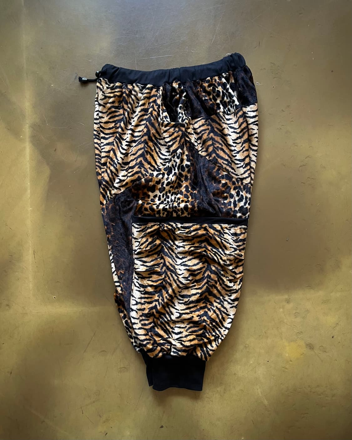 2000s Clash Ahead Leopard Baggy Pants 상품이미지6