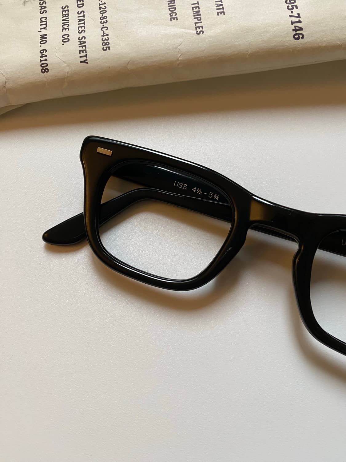 (새상품 데드스탁) USS usgi 2세대 빈티지 안경 미군 상품이미지3