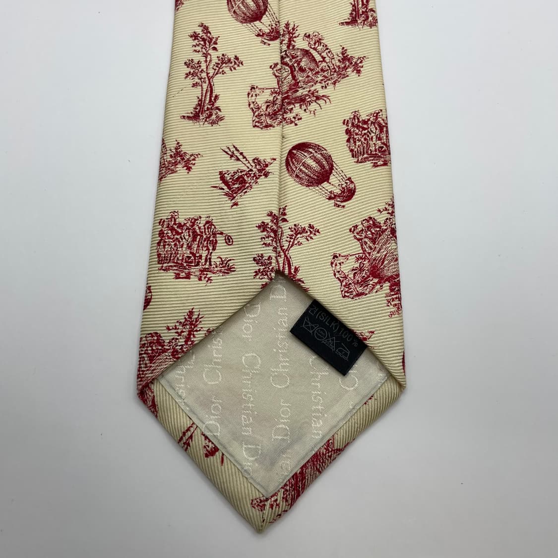 630) (Christian DIOR) 크리스찬 디올 패턴 넥타이 상품이미지4