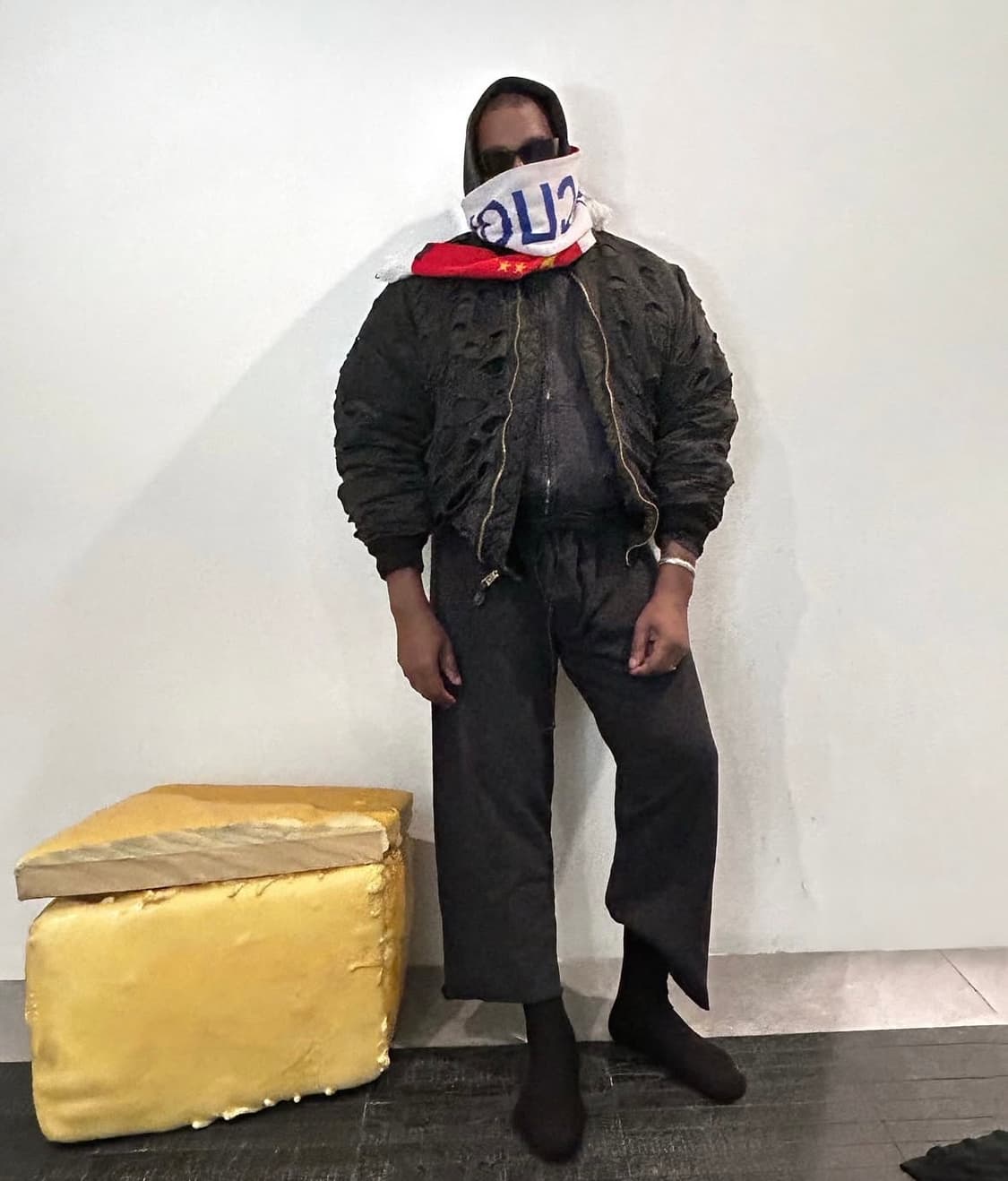 80s 극초기 이세이미야케 HAI 양가죽 자켓 상품이미지2