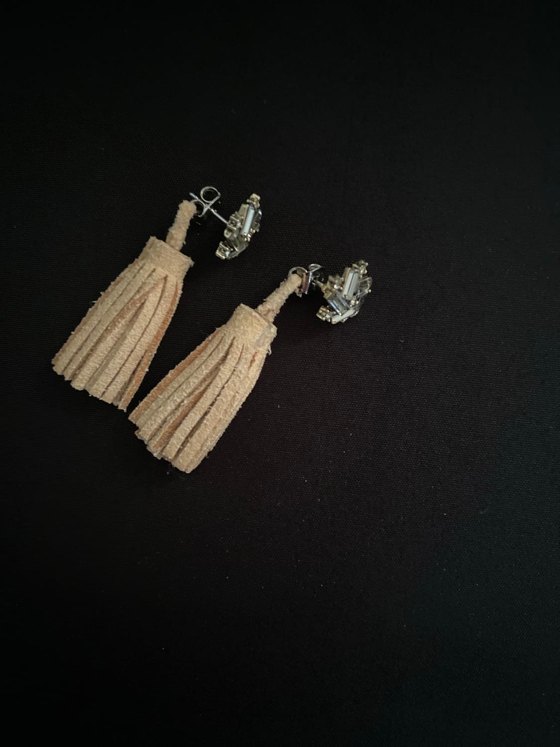 태슬 큐빅 귀걸이 상품이미지3