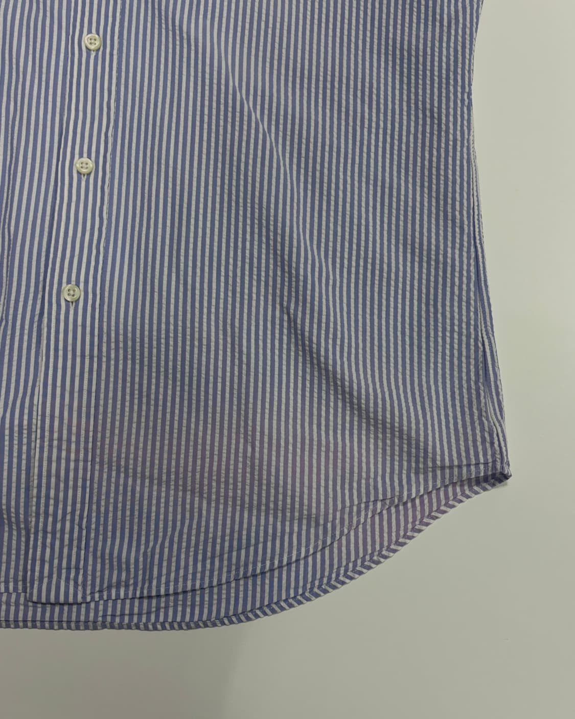 [M]폴로 랄프로렌 스트라이프 시어서커 반팔 셔츠 상품이미지9