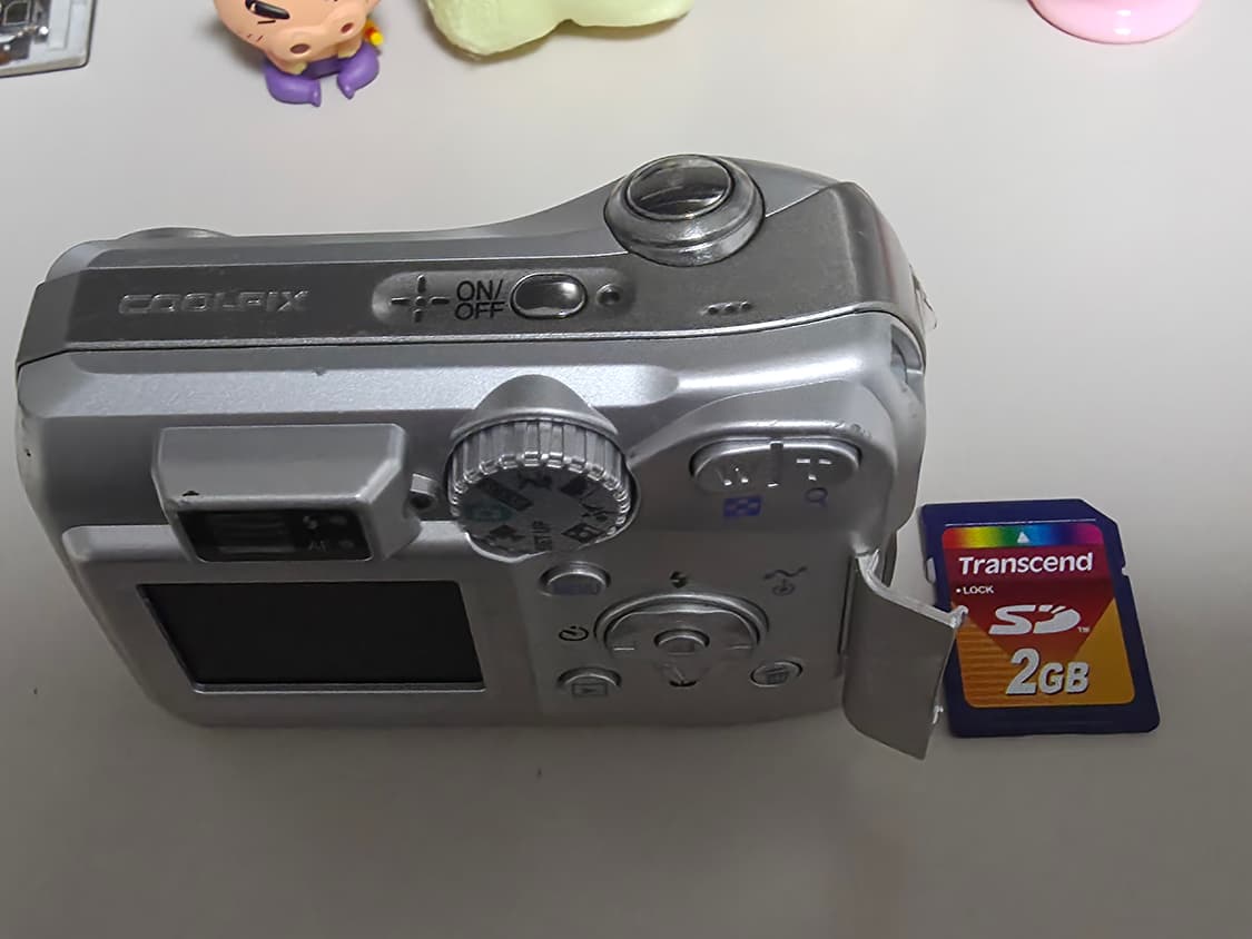 니콘 쿨픽스 3200 빈티지 디지털카메라 상품이미지8
