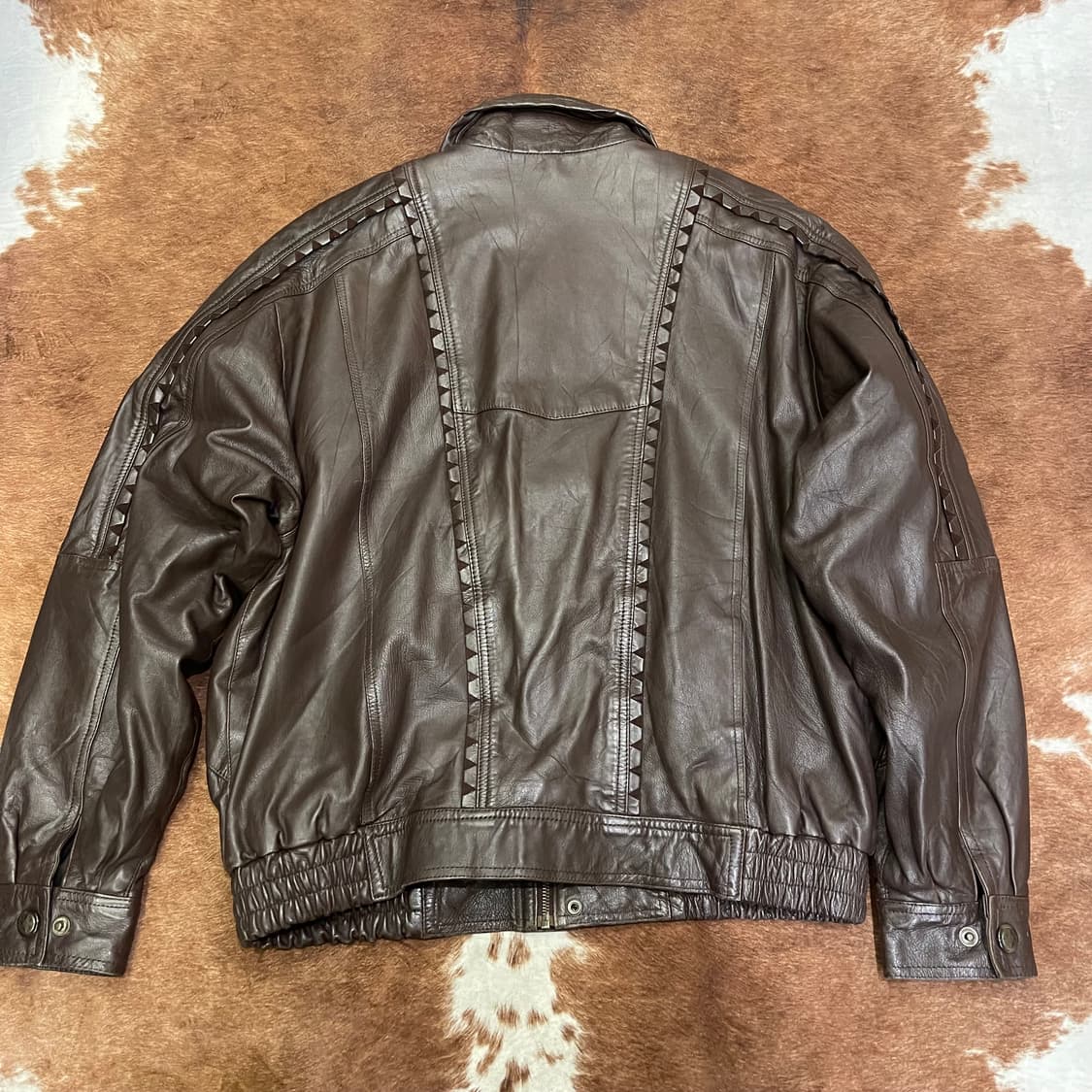 90's vintage leather jacket 상품이미지9