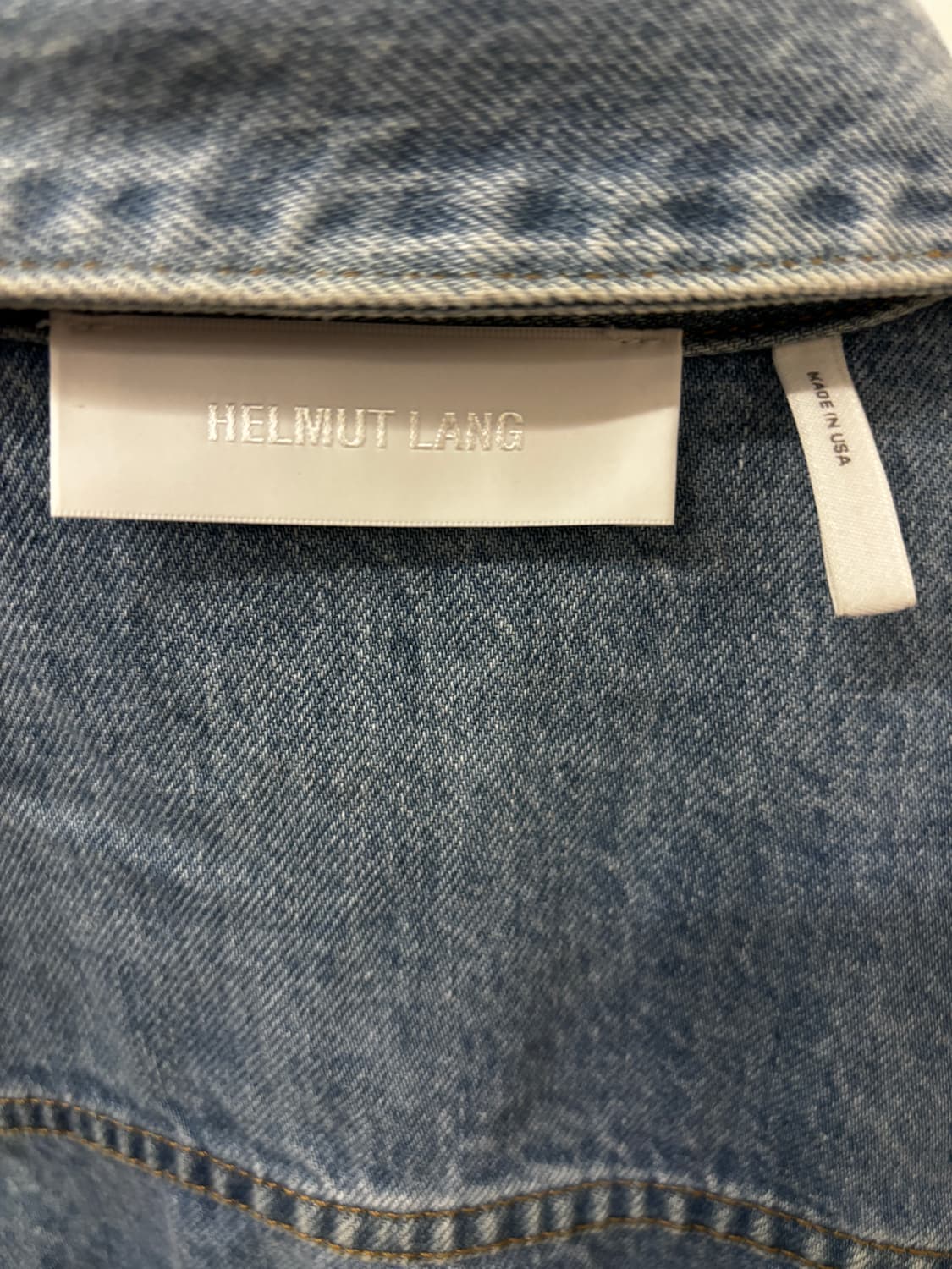 Helmut Lang 데님 자켓 L Light Wash 상품이미지4