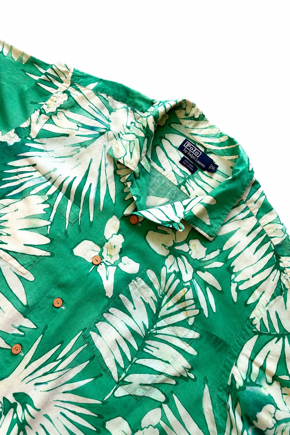 폴로 랄프로렌 Floral 하와이안 셔츠 XL 상품이미지6