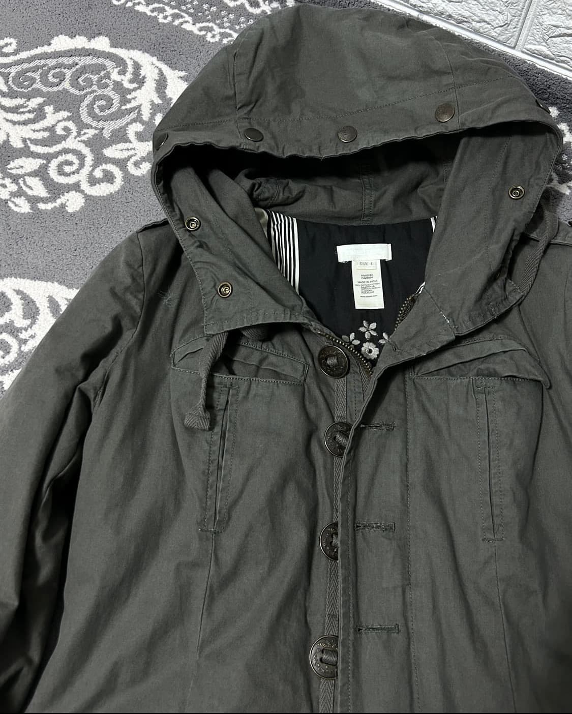 00O's Diesel Multi Buttons Military Coat 상품이미지2