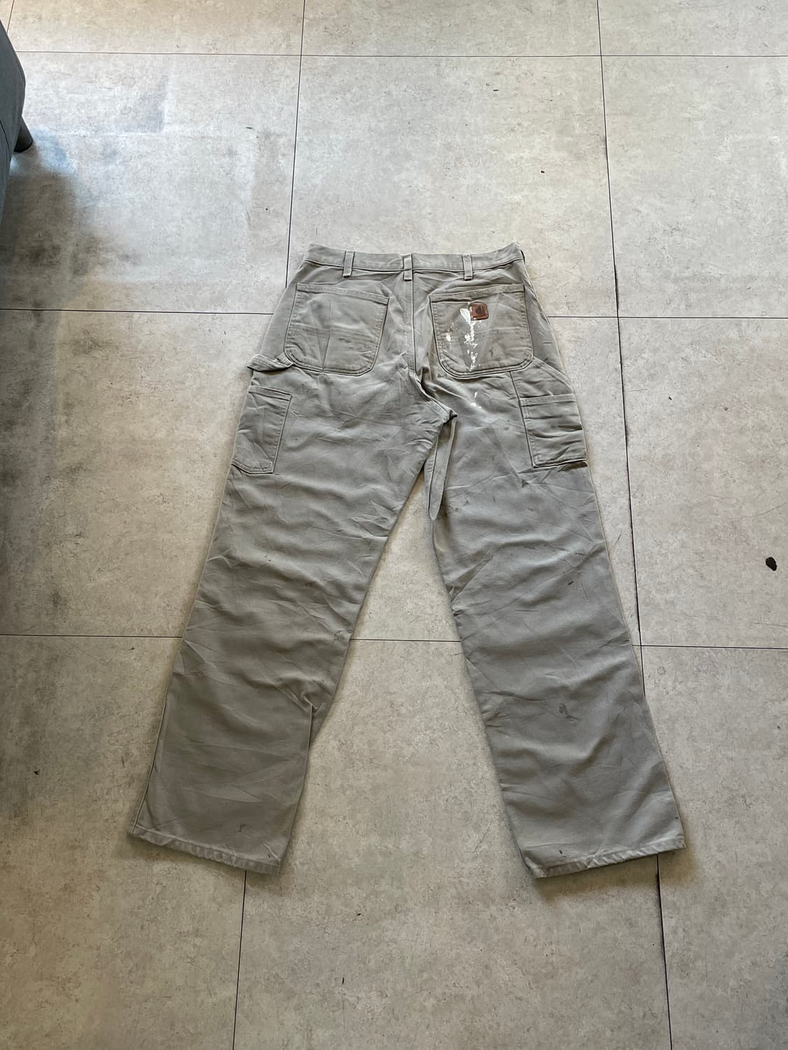 칼하트 베이지 카펜더 팬츠 상품이미지1