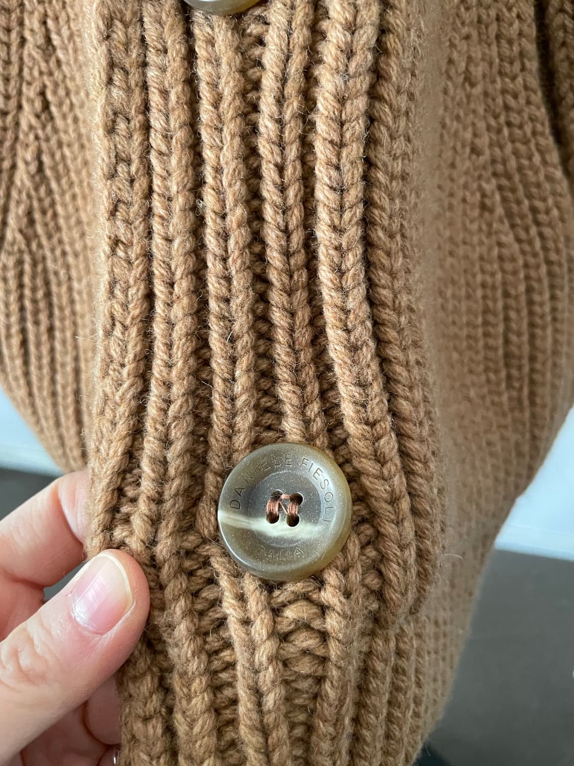 DANIELE FIESOLI lambswool cardigan 상품이미지4