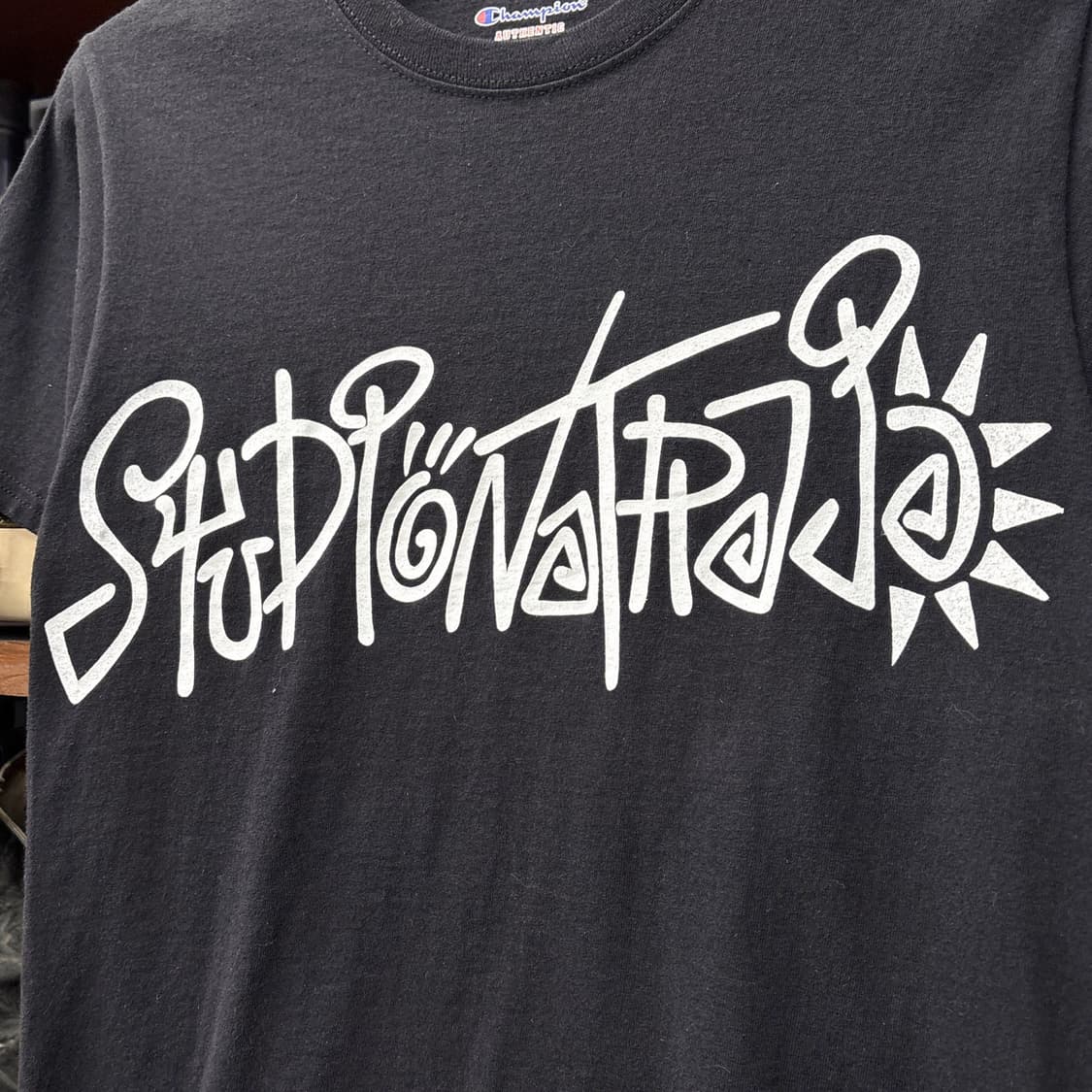 00s 챔피온 어센틱 라인 그래피티 아트그래픽 티셔츠 N1262 상품이미지5