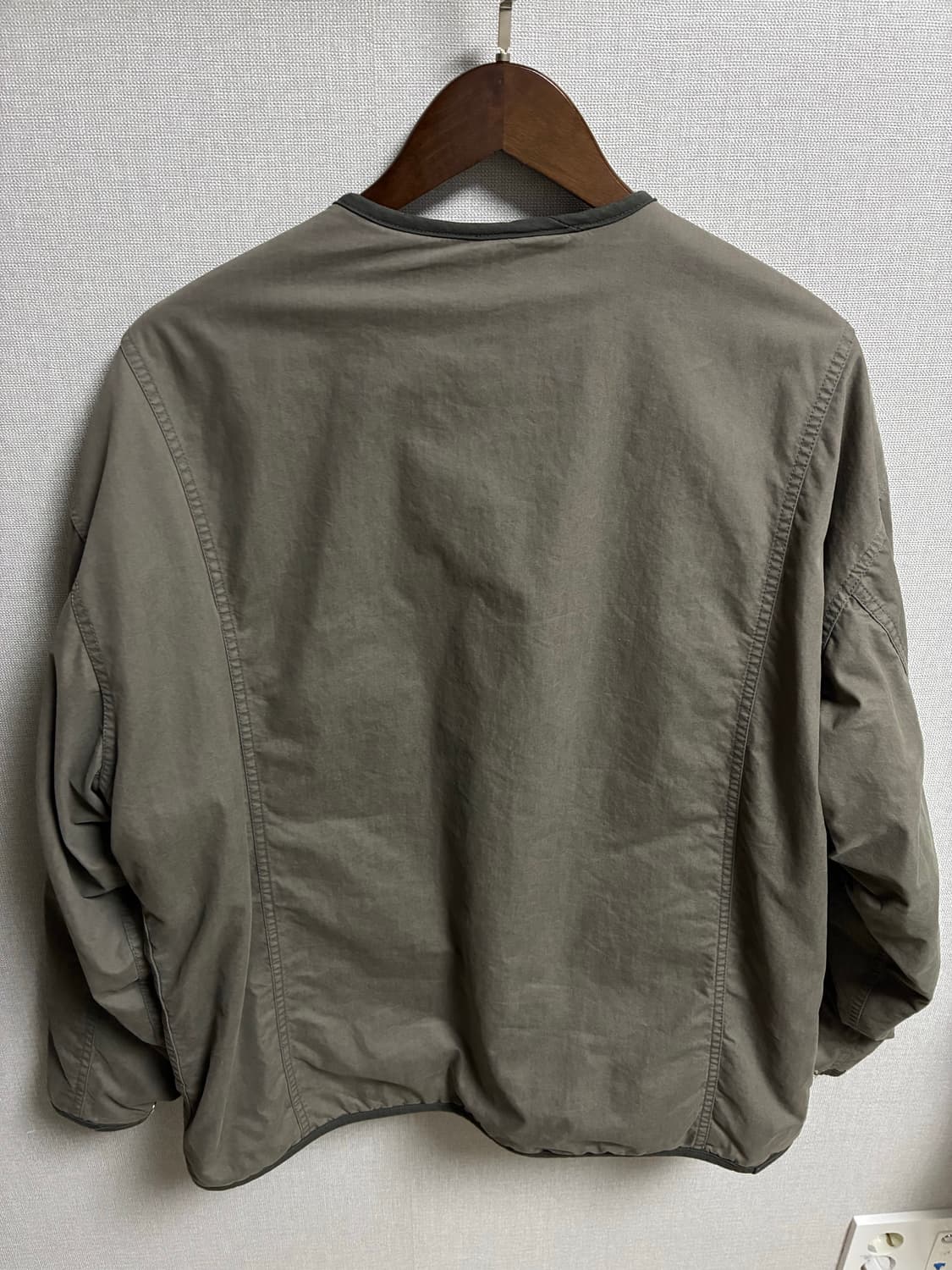 엔벨로프 크라우즈 라이너 자켓 세이지그레이컬러 2사이즈 판매 상품이미지5