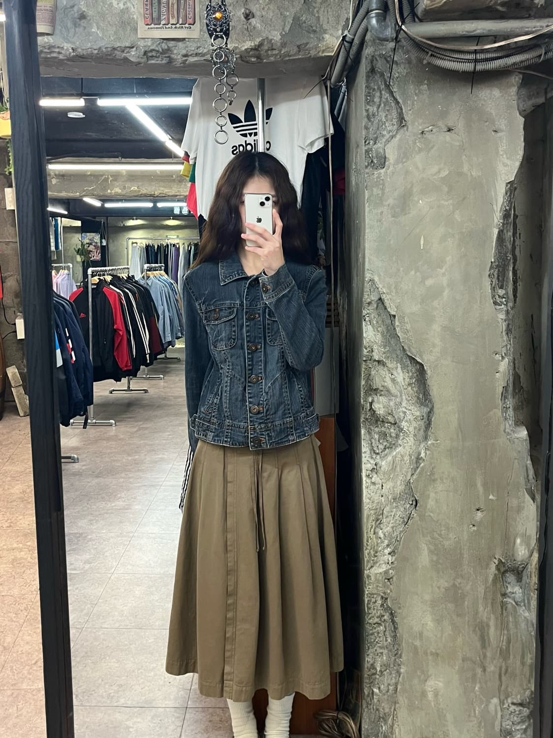 빈티지 언더우드 포켓 데님 자켓 L #csz2640 상품이미지2