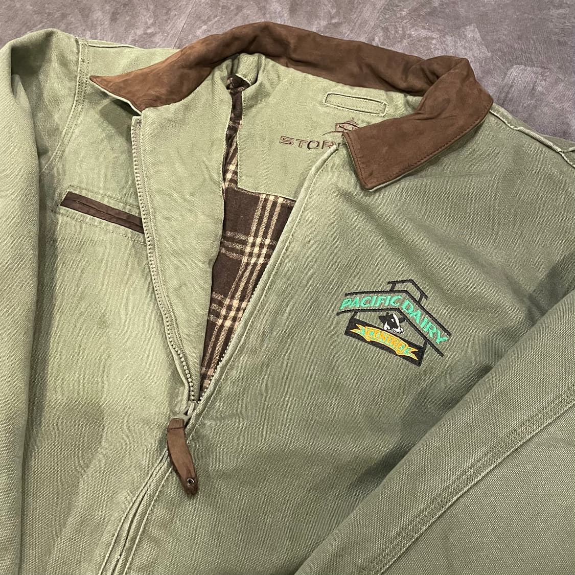 [IM] VTG 빈티지 연카키 카라 워크자켓 상품이미지7
