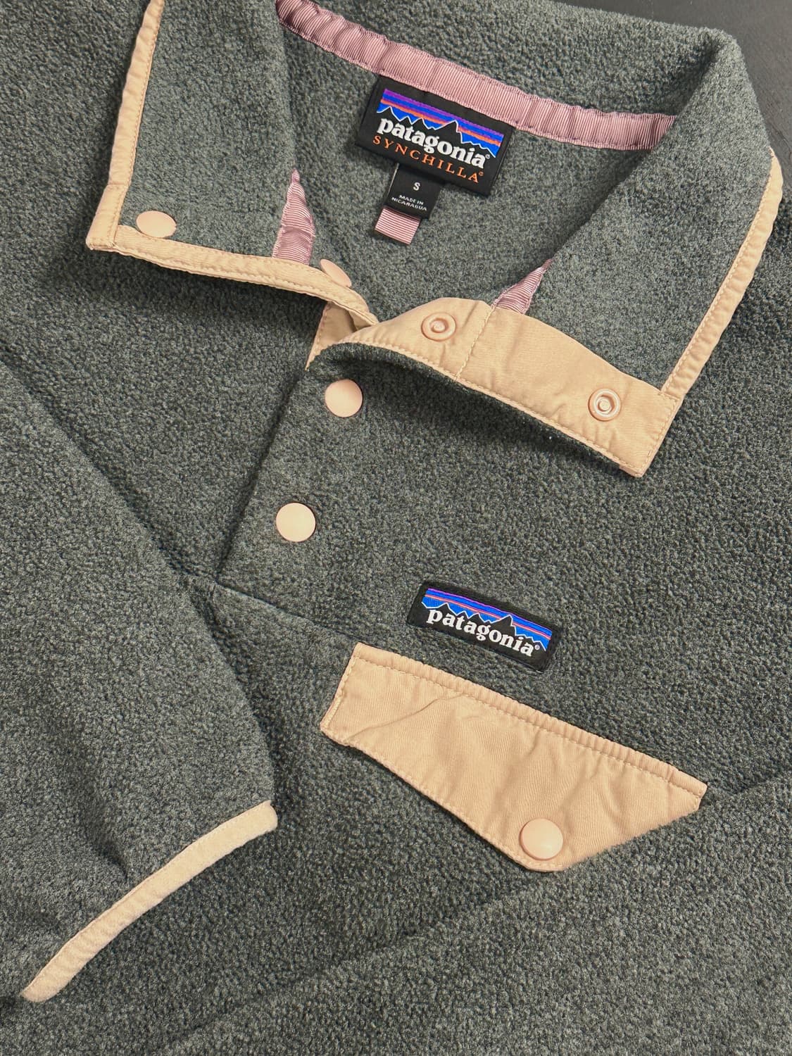 파타고니아 신칠라 그레이 피치  S 상품이미지1