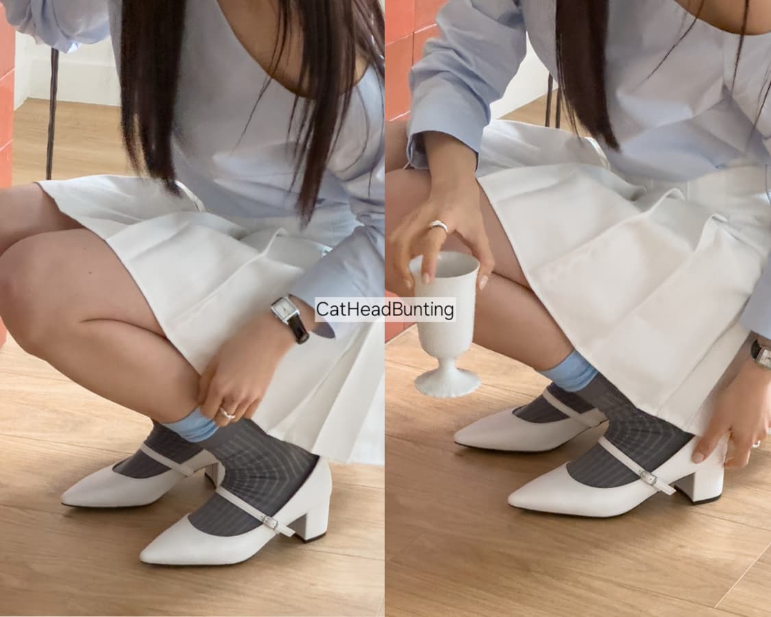 메리제인 스틸레토 펌프스 힐 °수제화° 슈스프레소 상품이미지5