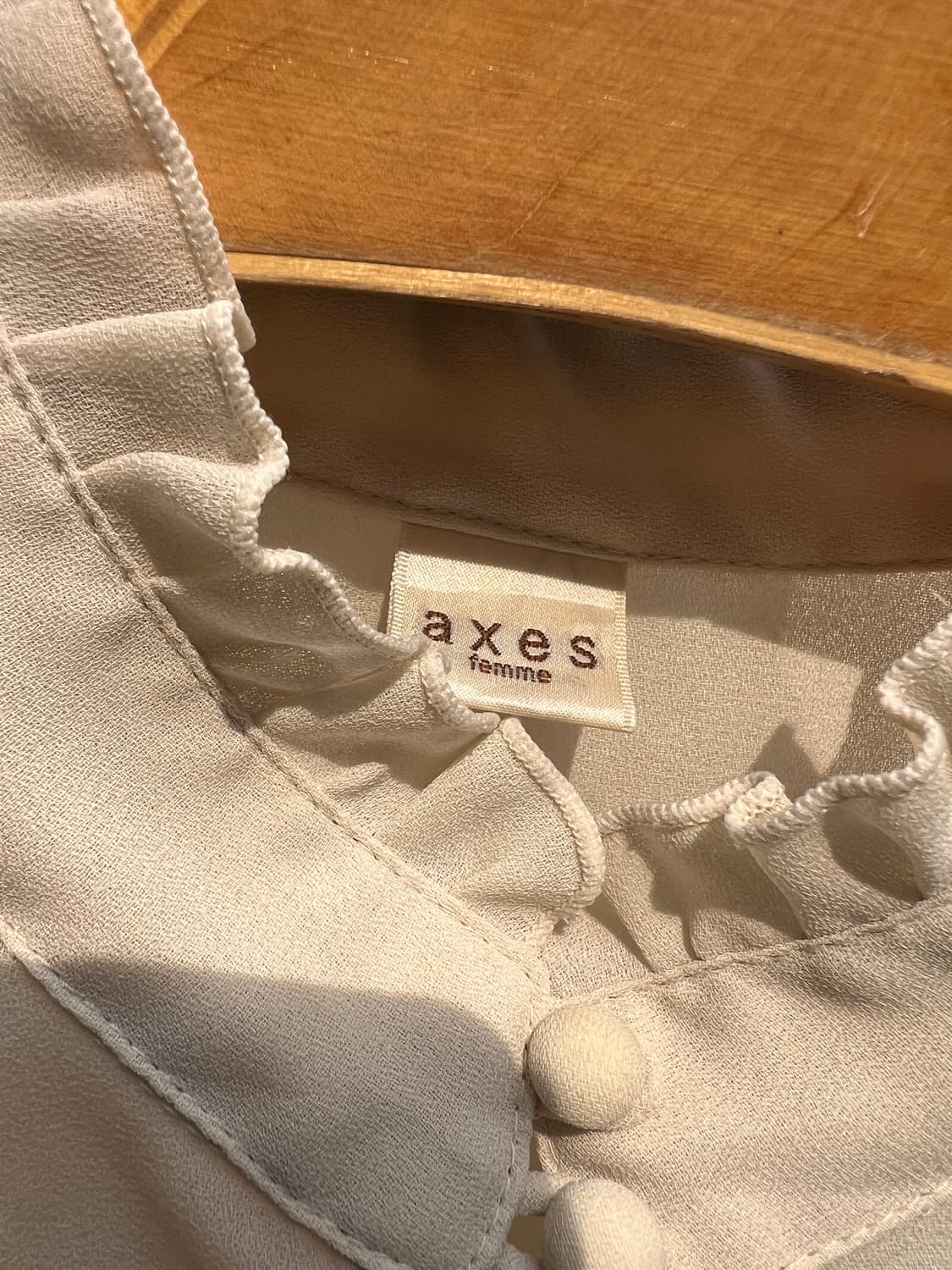 axes femme 빈티지 블라우스 상품이미지5