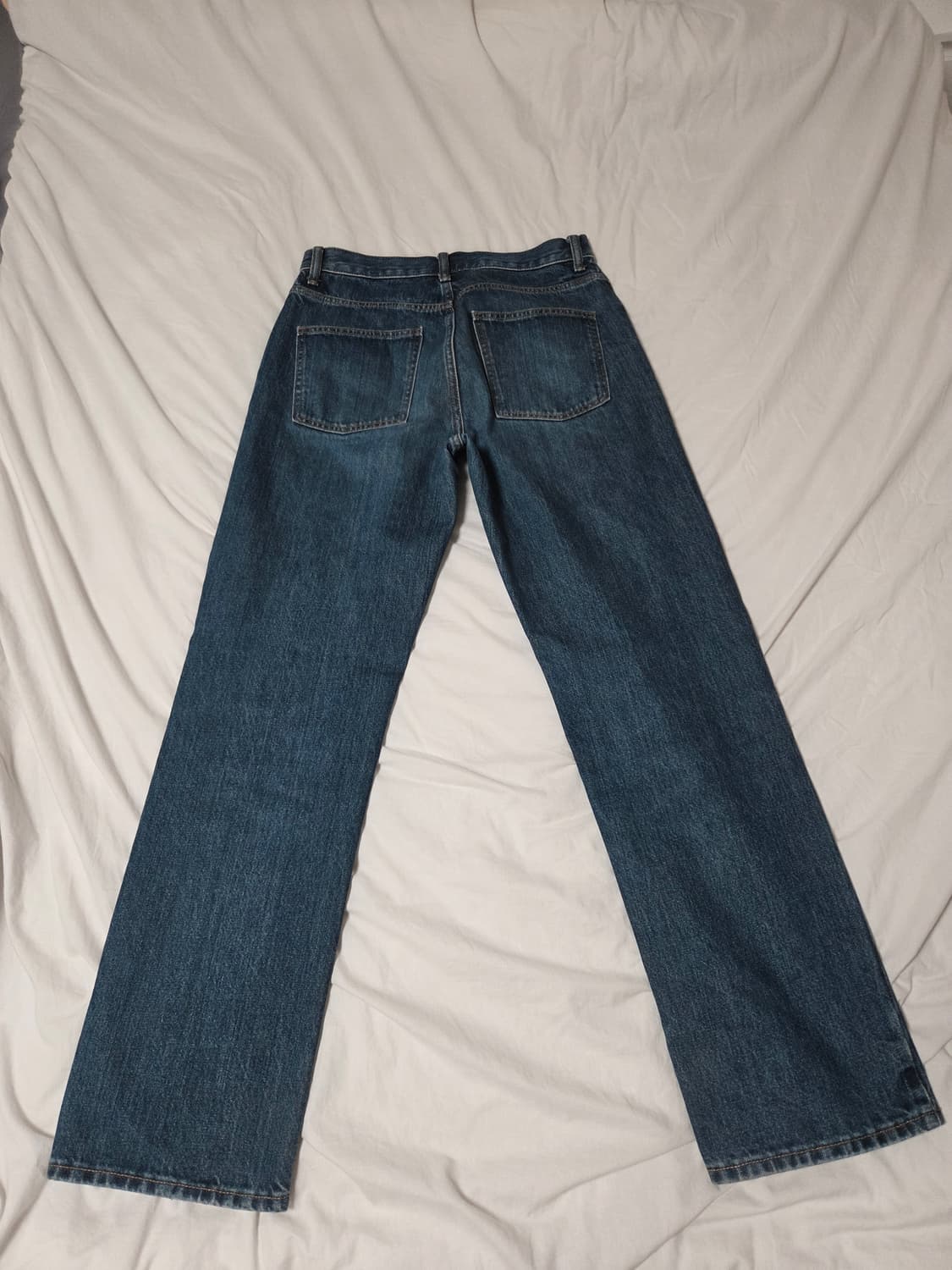 U 레귤러피트 스트레이트 하이라이즈진 27사이즈 상품이미지4