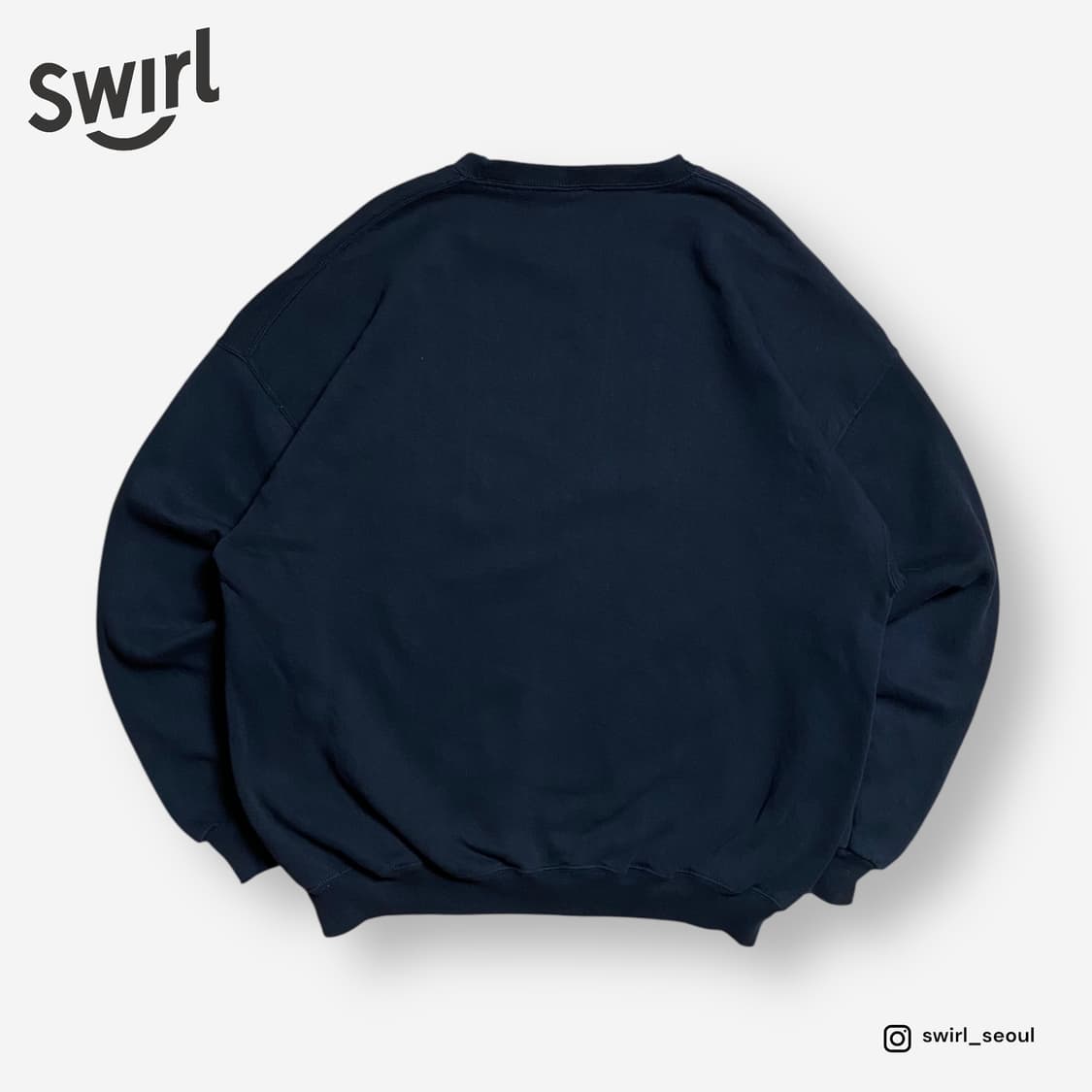 🌊Russell Black ”MEAD“ sweatshirts 상품이미지2