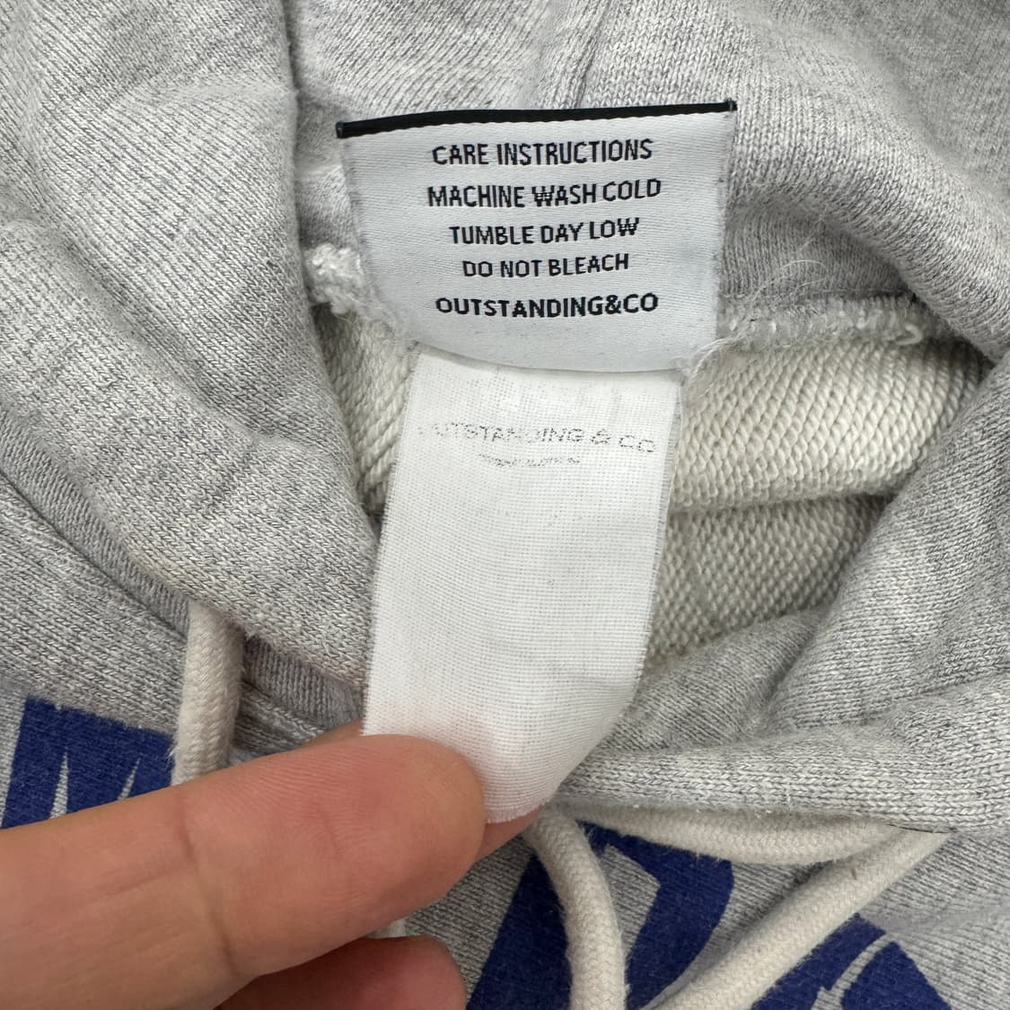 M(105) 아웃스탠딩 해비스웻 후드 티셔츠  상품이미지5